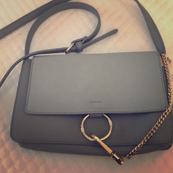 Charming Charlie Handbags - Super cute Chloe bag dupe in a muted blue color Charming Charlie Handbags - Super cute Chloe bag dupe in a muted blue color